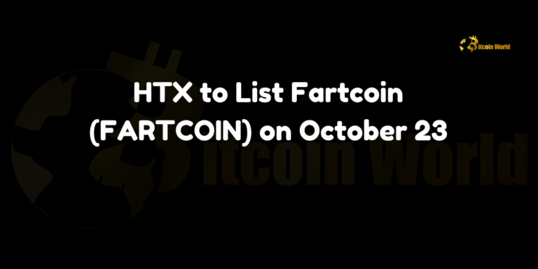 HTX to List Fartcoin (FARTCOIN) on October 23