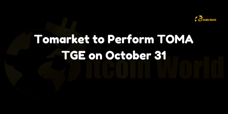 Tomarket to Perform TOMA TGE on October 31