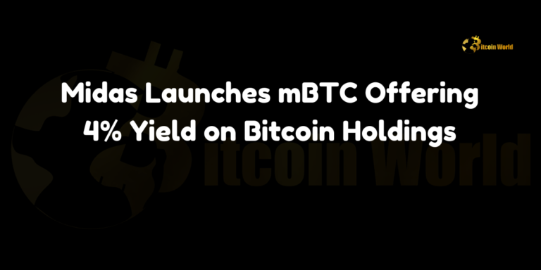 Midas Launches mBTC Offering 4% Yield on Bitcoin Holdings